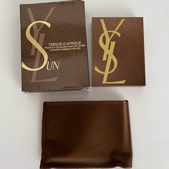 YSL Yves Saint Laurent Tresor d’Afrique 5 lip colors. New never used!!! - Picture 2 of 3